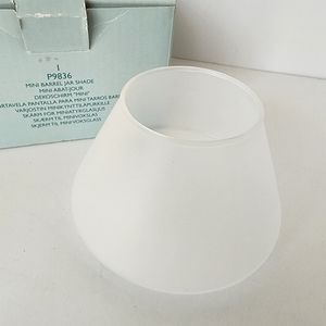 🕯PartyLite Mini Barrel Jar Shade never used